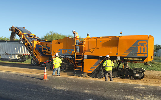 RM-7755hp - 103in CUTTING WIDTH / UP TO  14in DEPTH